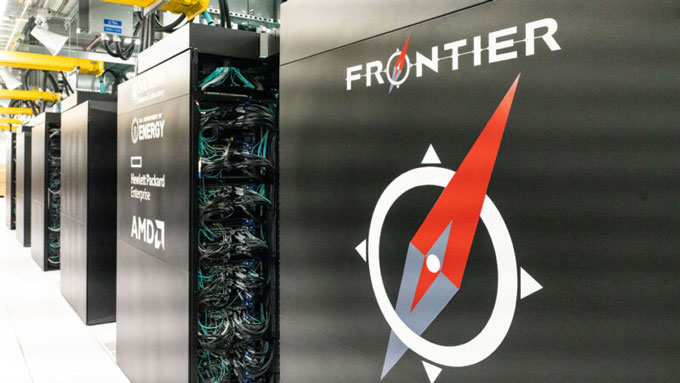 The Frontier supercomputer