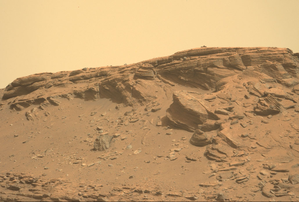 Perseverance found sedimentary rocks in the delta front region on Mars
