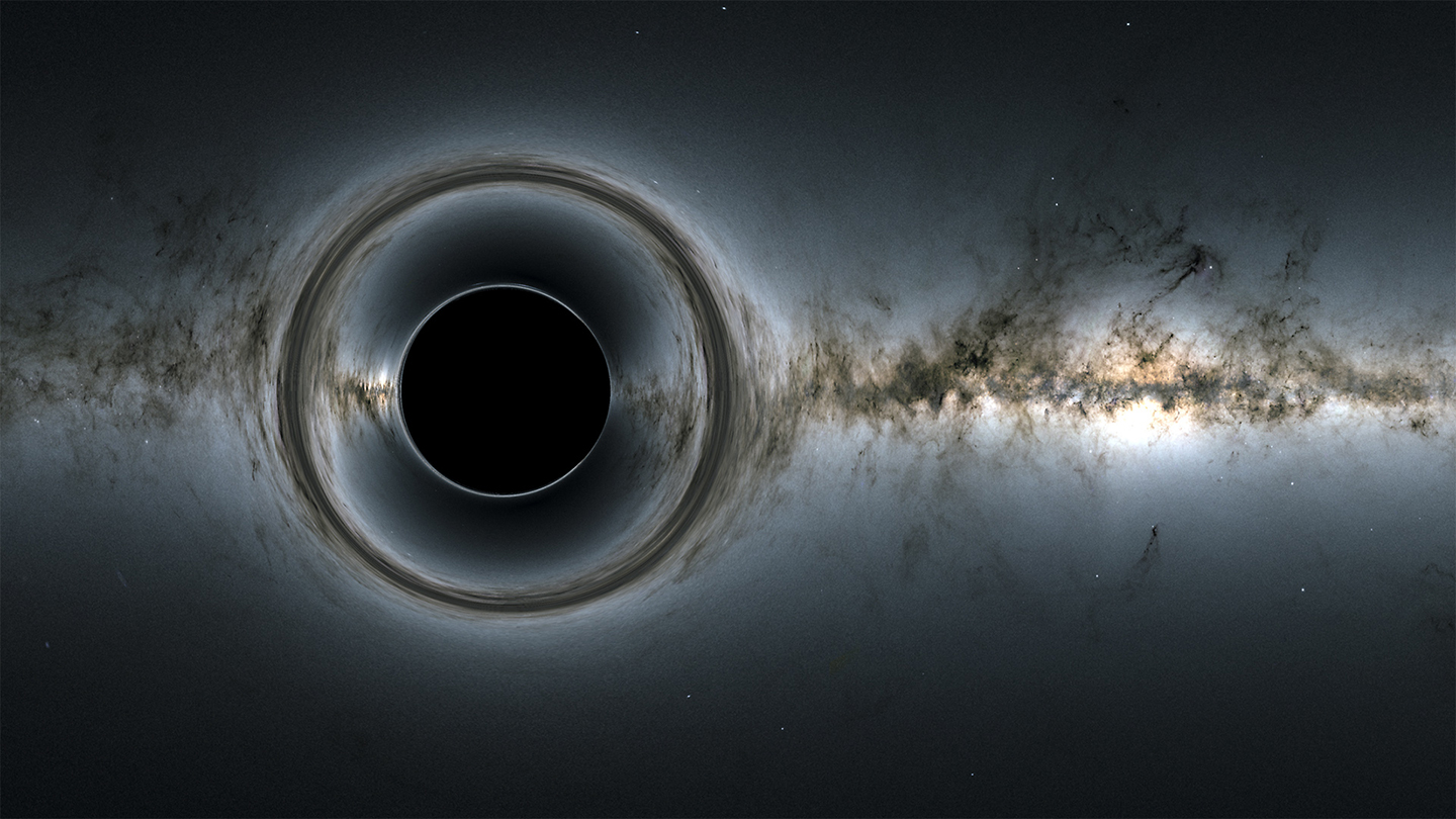 A runaway black hole has been spotted fleeing a distant galaxy