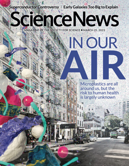 cover of March 25, 2023 issue of Science News