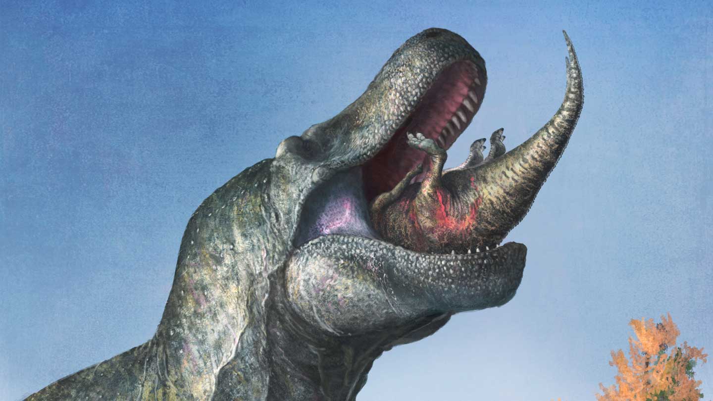 T. rex may have had lips like a modern lizard's