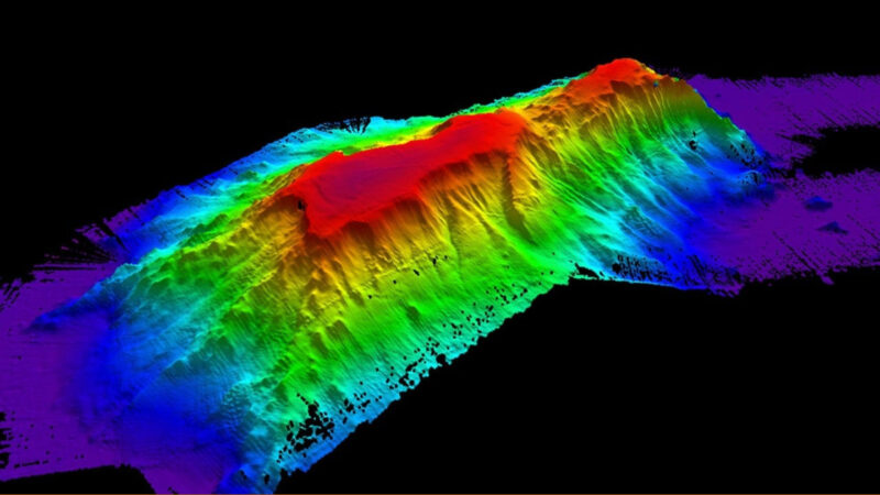 Satellite data reveal nearly 20,000 previously unknown deep-sea mountains