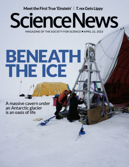 April 22, 2023 cover of Science News