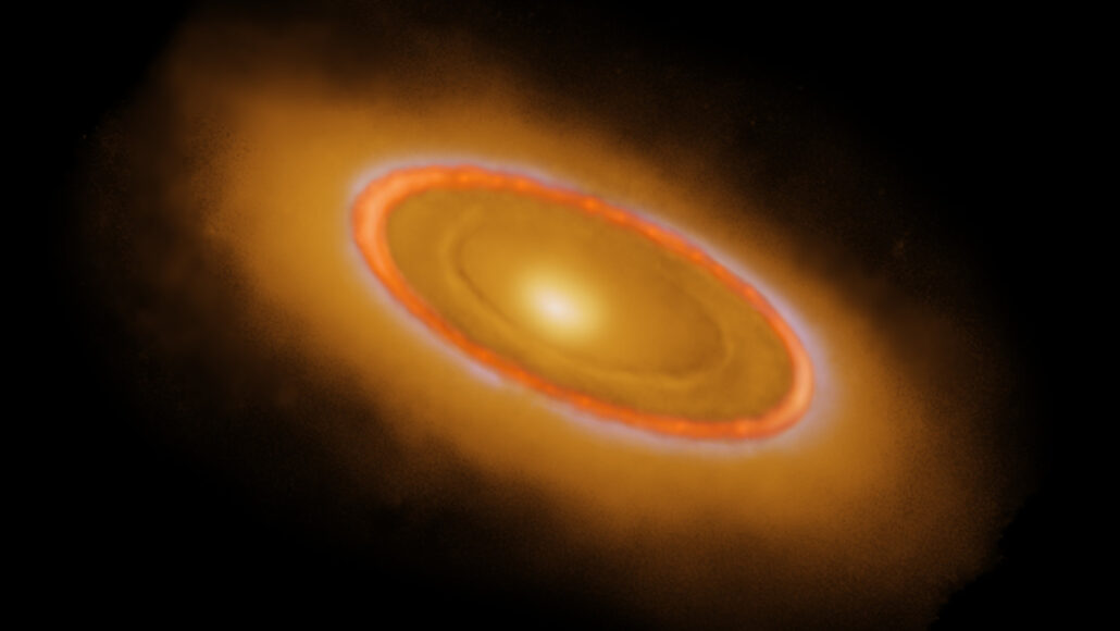 An image of the inner Fomalhaut disk.