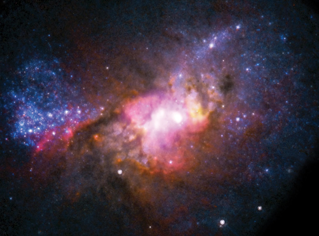 image of dwarf galaxy Henize 2-10