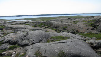 photo of bedrock in Canada