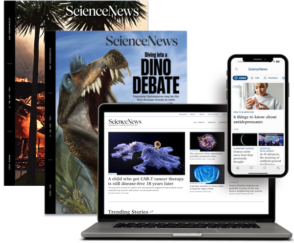 Science News Print Magazine and Digital