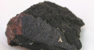 meteorite fragments