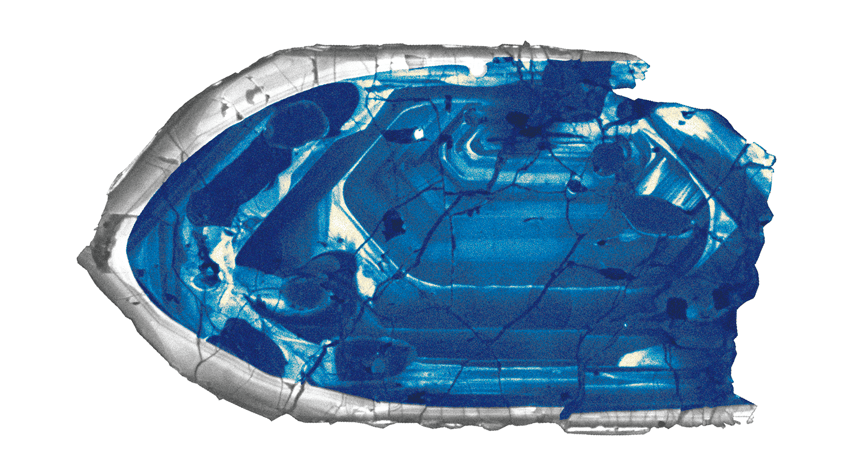 zircon from Jack Hills, Australia