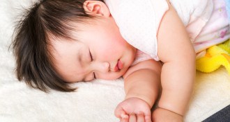 sleeping baby
