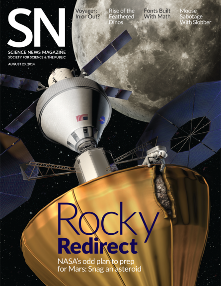 cover of the August 23, 2014 Science News