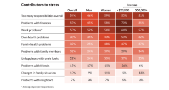 stress survey results