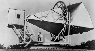 Holmdel horn antenna in New Jersey