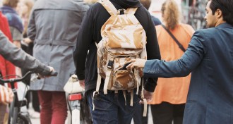 stealing from backpack