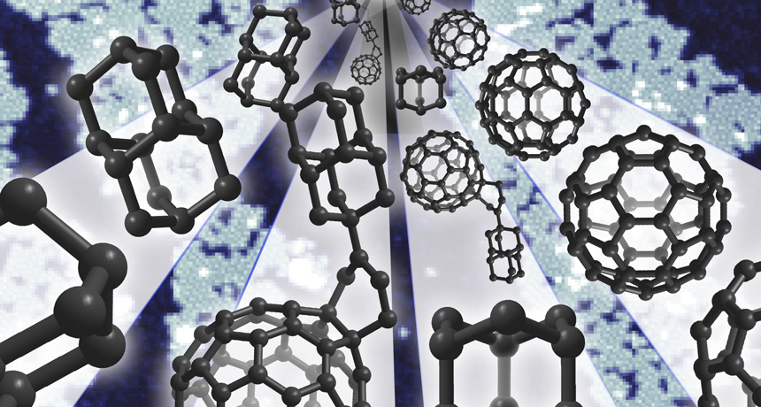 buckydiamondoid illustration