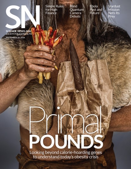 cover of the September 20, 2014 Science News