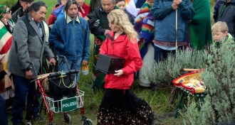 Biologist Sarah Anzick reburies toddler's bones