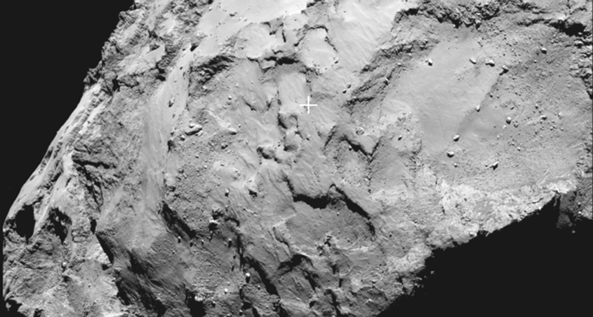 Philae landing site J on comet 67P/Churyumov–Gerasimenko