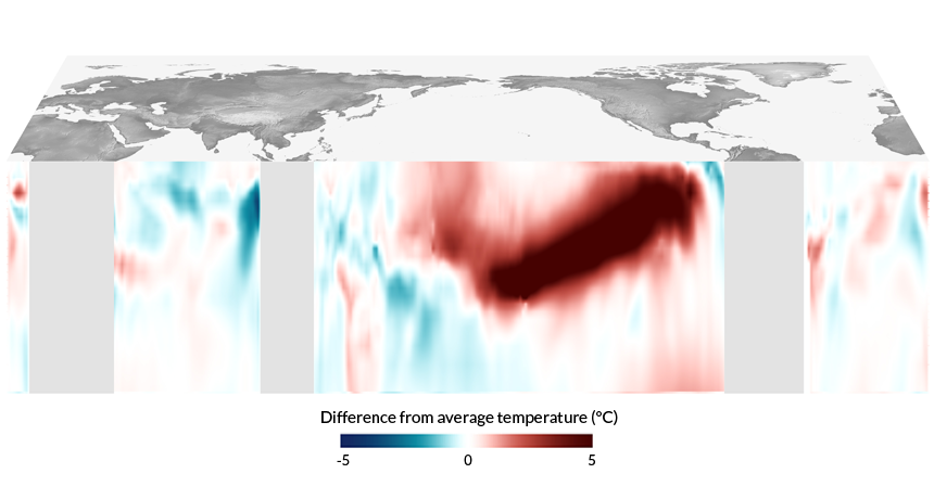 map explaining no 2014 El Niño