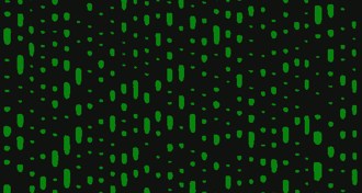 Microscope image of a Blu-ray Disc