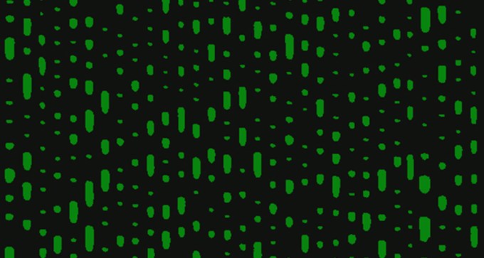 Microscope image of a Blu-ray Disc