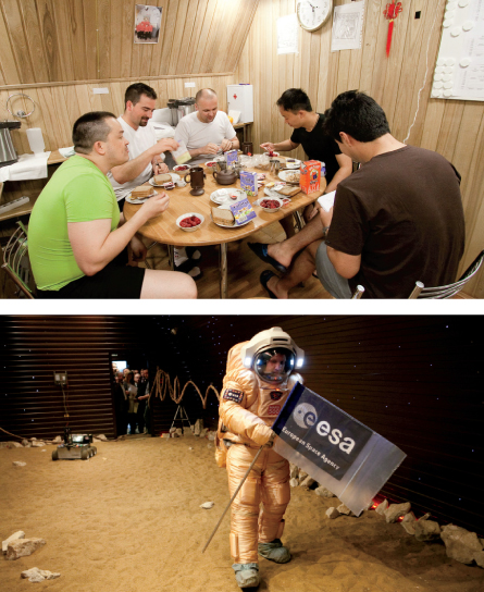 Russian facility that mimics Mars mission