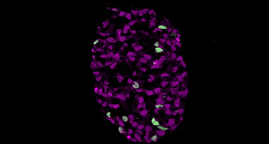 reprogrammed human stem cells in an embryoid
