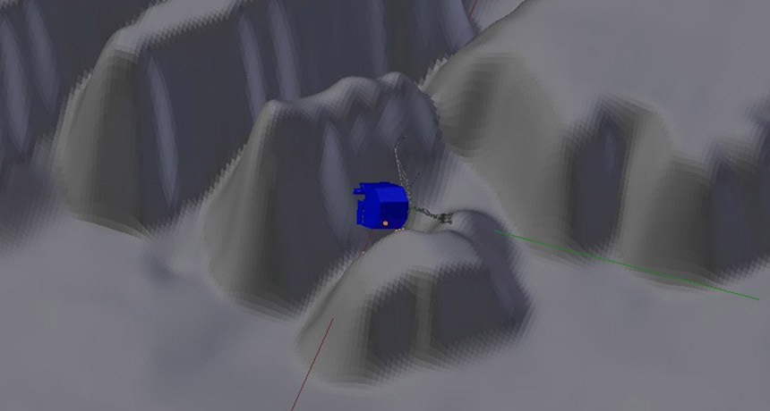 Philae lander illustration