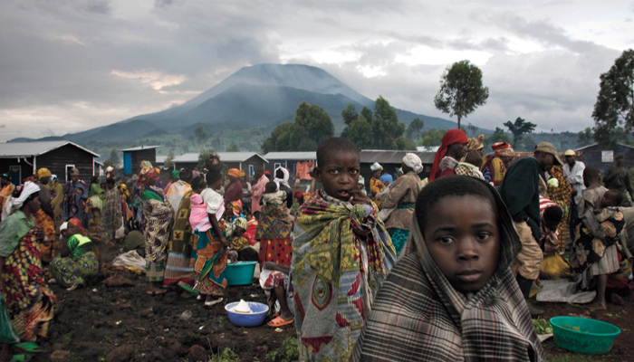 refugees fleeing Rwanda to Goma