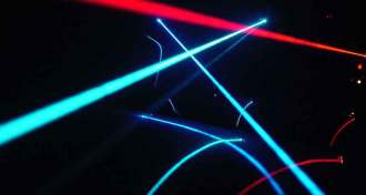 laser light