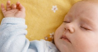 Sleeping baby