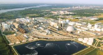 A corn processing plant in Illinois