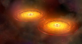 black holes are on a collision course