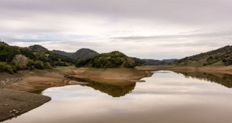 California reservoir