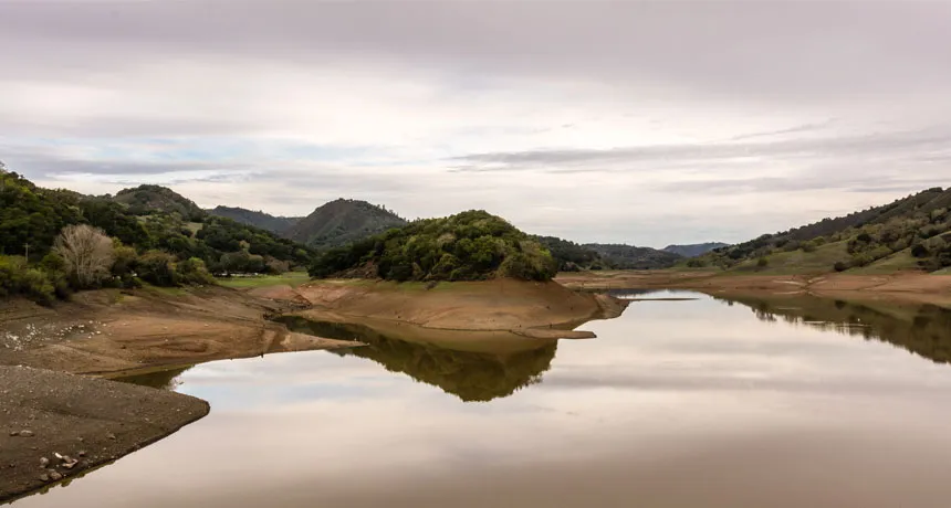 California reservoir