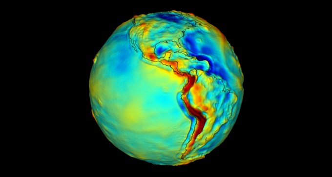 Geoid visualization