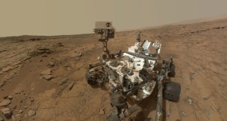 Curiosity rover