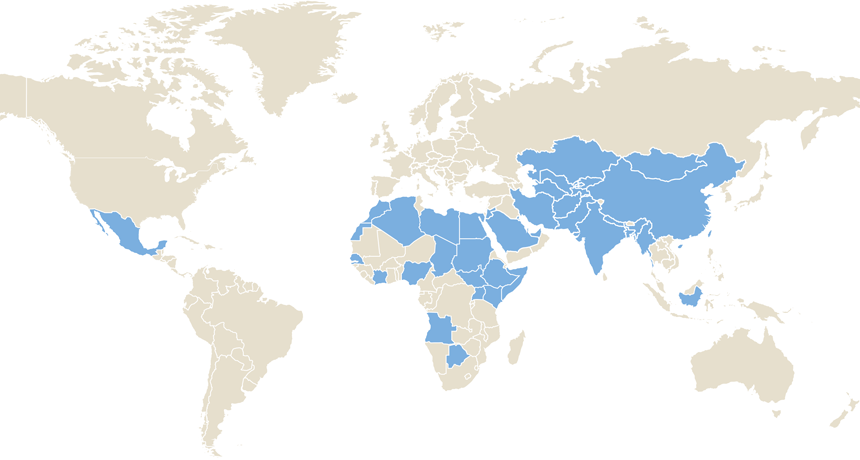 hepatitis E transmission map