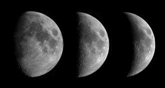 moon phases composite