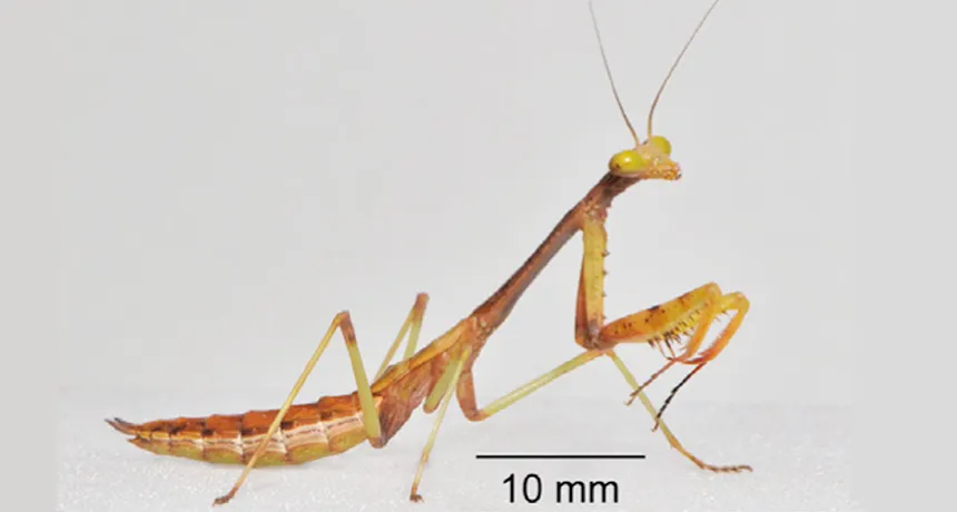 juvenile praying mantis