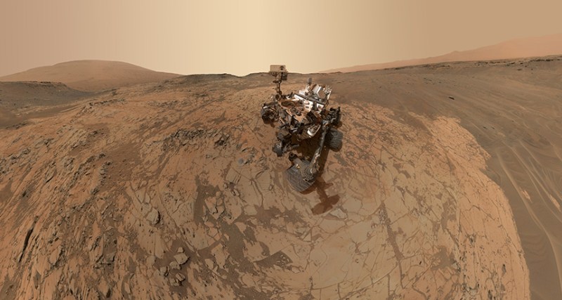 Curiosity rover