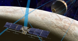 illustration of future mission to Europa