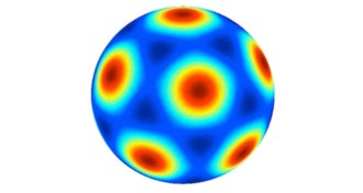 representation of firing in curved space