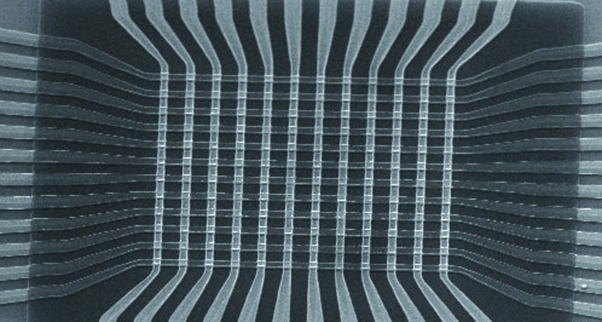 electrodes in a circuit