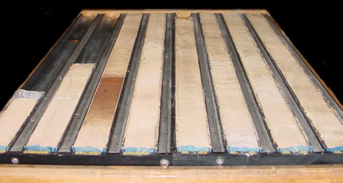 ocean sediment cores