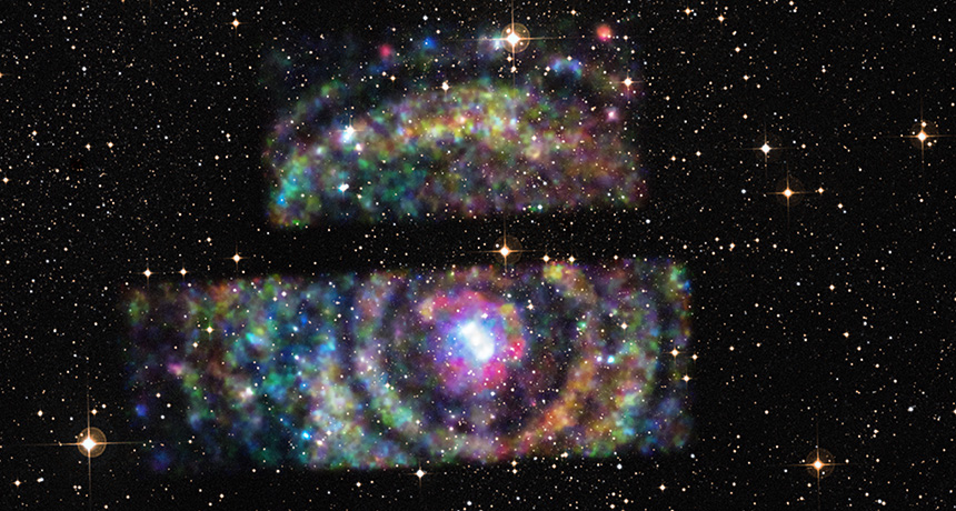 blast of X-rays from a neutron star