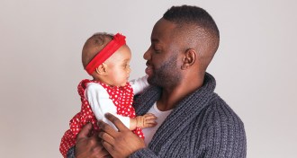 dad and baby girl
