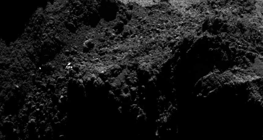 An image of the Philae lander, maybe?