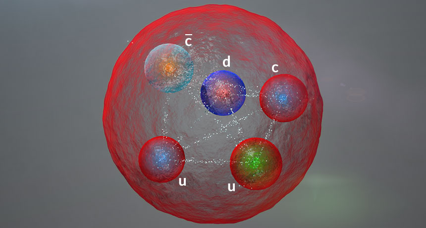 LHC reports pentaquark sightings