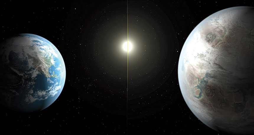 New exoplanet: Big Earth or small Neptune?